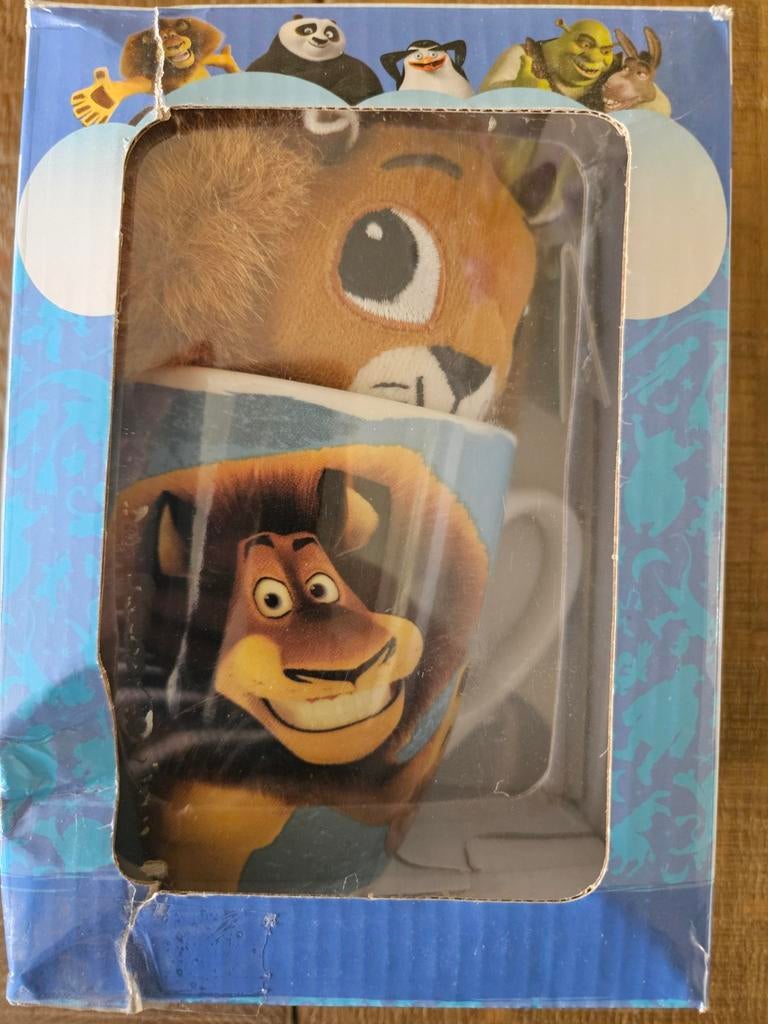 Nieuwe mok met knuffel van Dreamworks Heroes, Ophalen of Verzenden, Nieuw