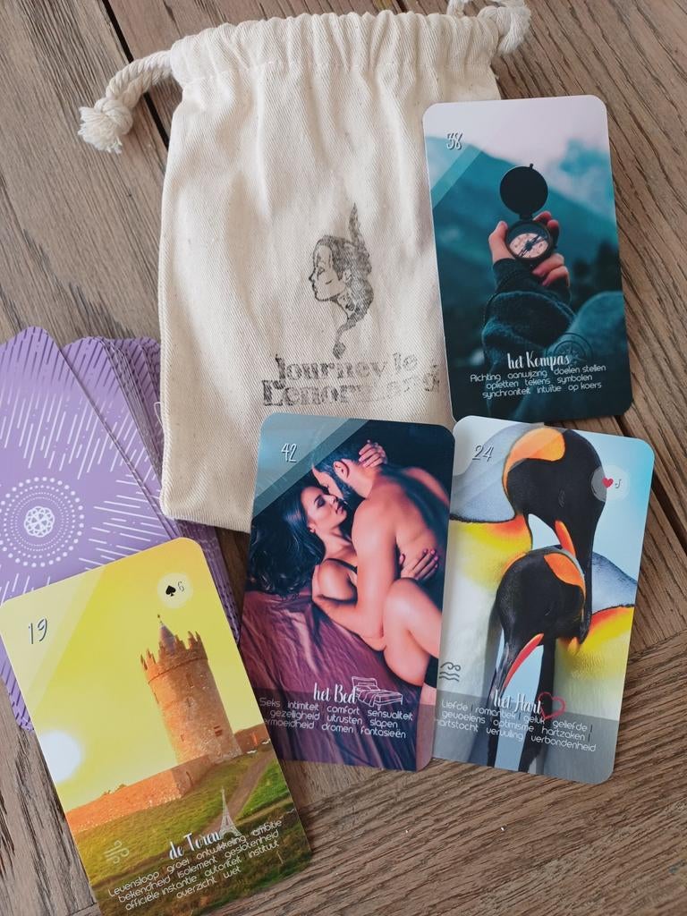 Dawnora Orakel Kaarten - Journey le Lenormand, Tarot of Kaarten leggen, Overige typen, Ophalen of Verzenden, Zo goed als nieuw