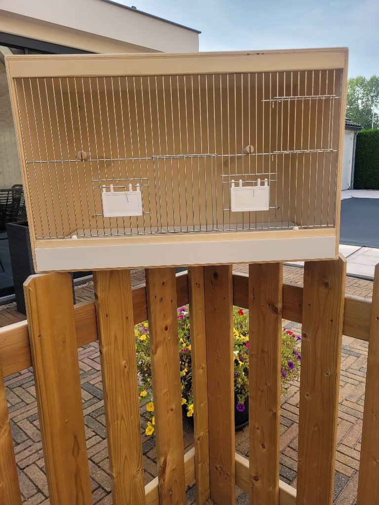 Vogelkooi, Ophalen, Nieuw, Hout, Vogelkooi
