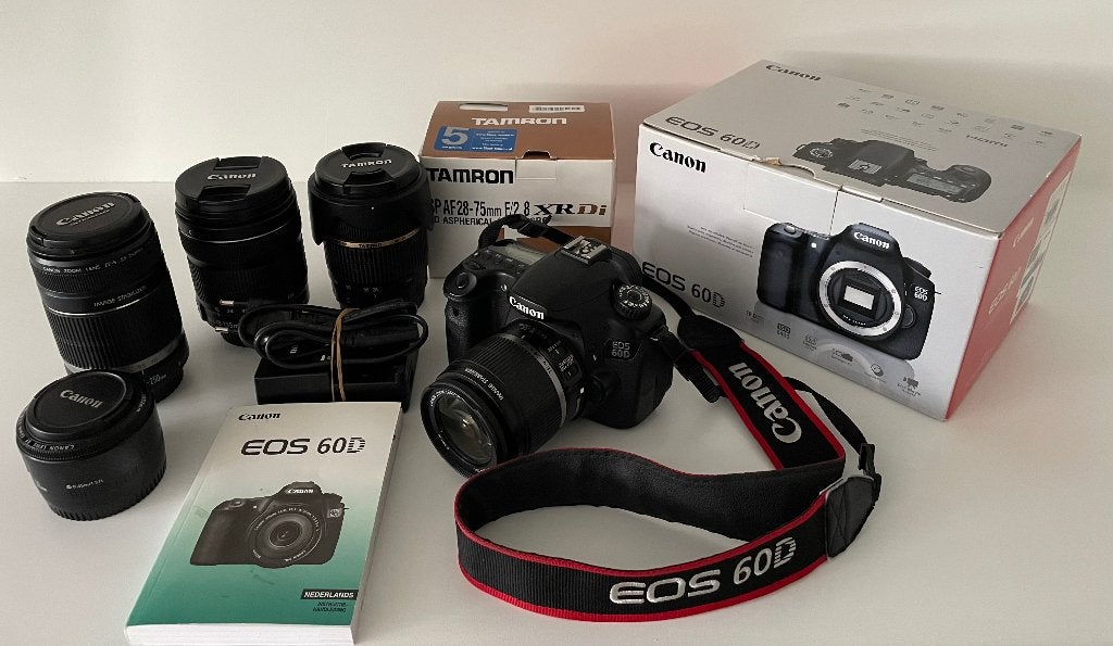 Foto 2 van Canon EOS 60D – 18 MP DSLR camera