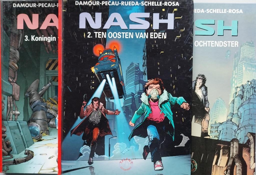Nash 1 t e m 3 hardcover, Complete serie of reeks, Ophalen of Verzenden, Zo goed als nieuw