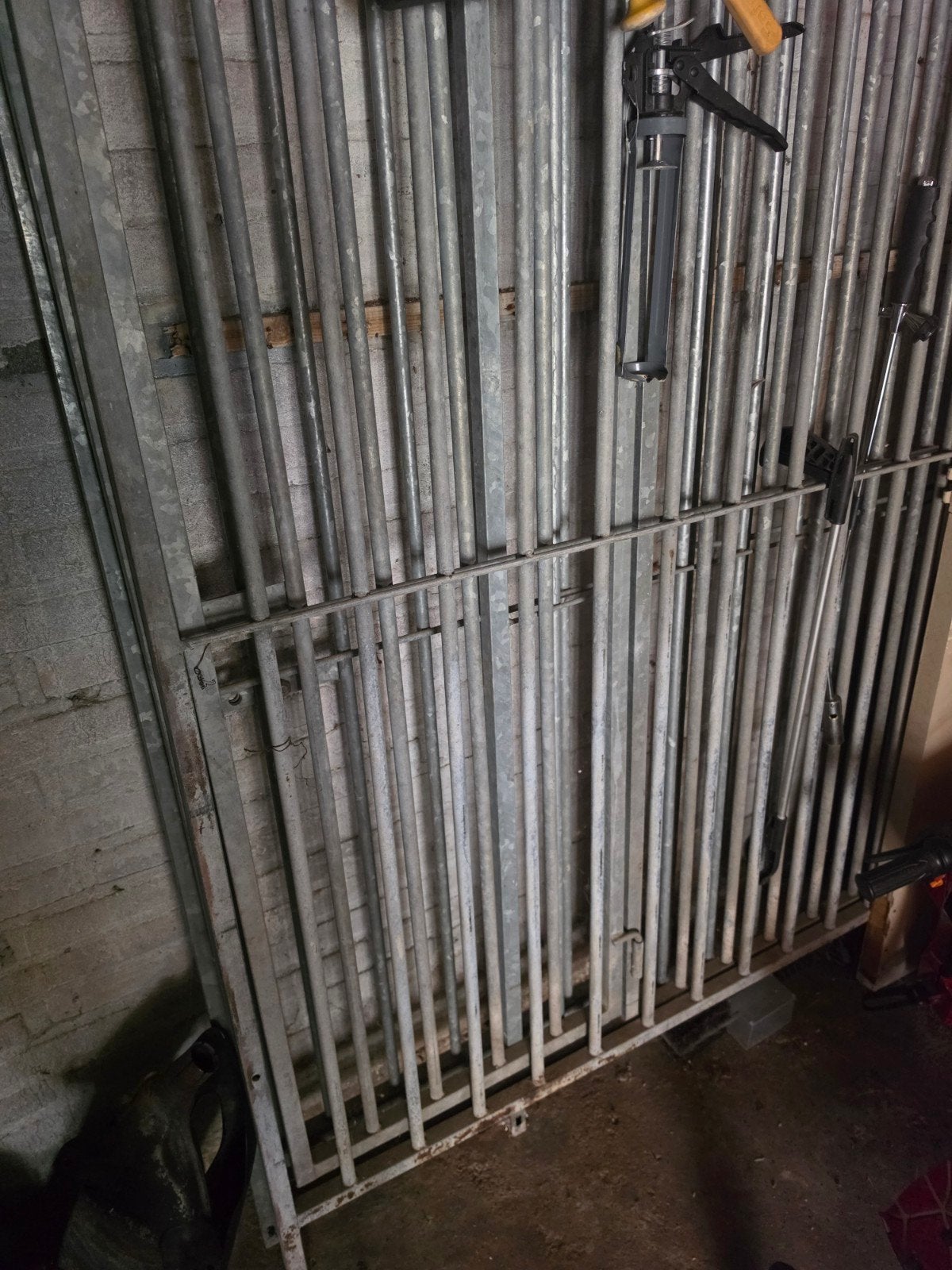 Honden Kennel, Doe-het-zelf en Verbouw, Metalen, Ophalen, Gebruikt, IJzer