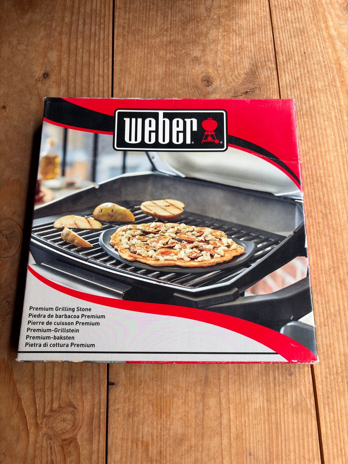 Weber keramische grilsteen - Ø 29,8 cm, Ophalen, Zo goed als nieuw