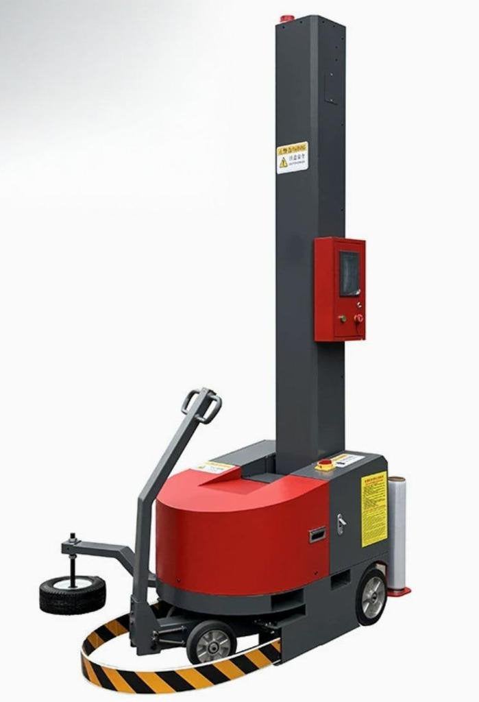 Zelfrijdende Stretchwikkelmachine  folie wikkelmachine, Ophalen of Verzenden, Nieuw