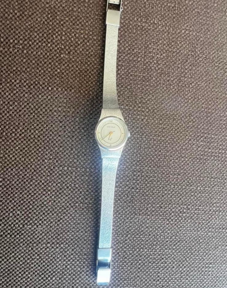 Vintage prisma horloge, Ophalen of Verzenden, Zo goed als nieuw, Staal, Overige merken