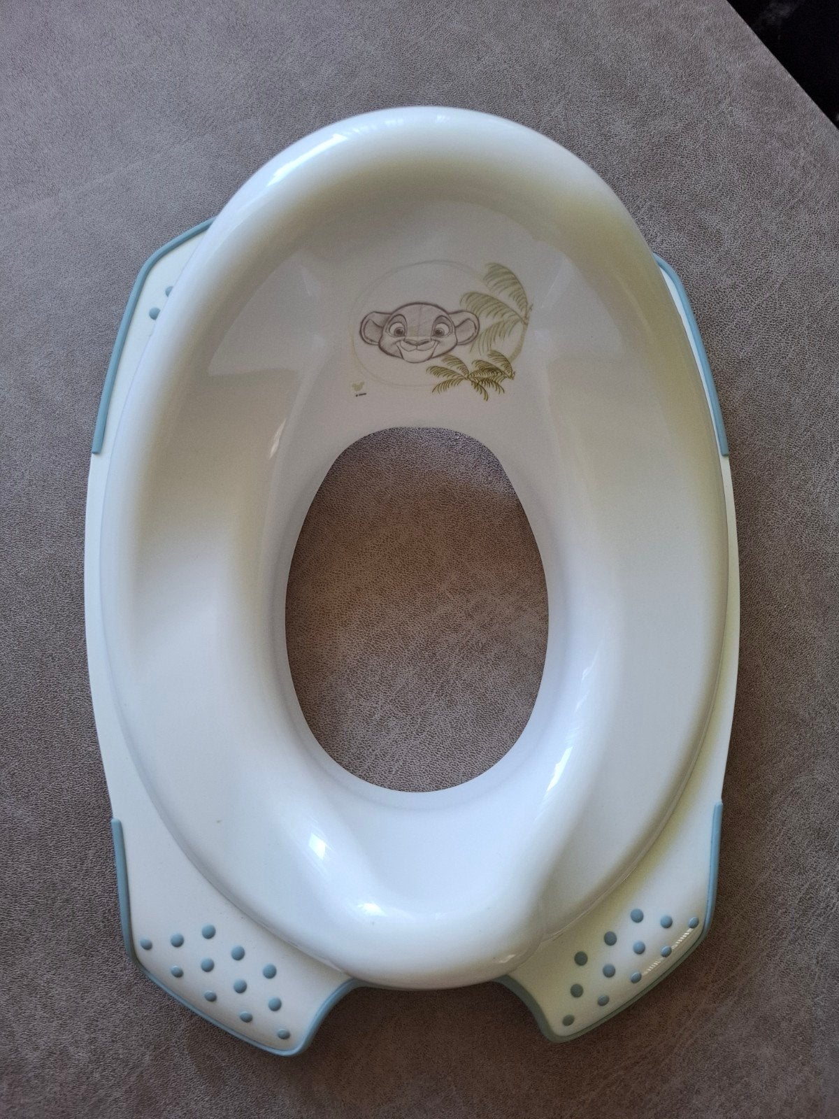 Kinder wc-bril verkleiner met Leeuwenkoning print, Ophalen of Verzenden, Zo goed als nieuw