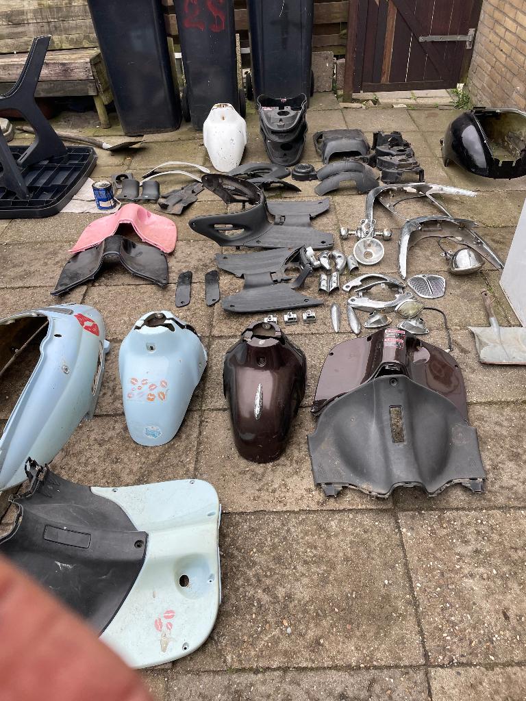 Tekoop retro scooter onderdelen, Verzenden, Overige typen, Overige merken