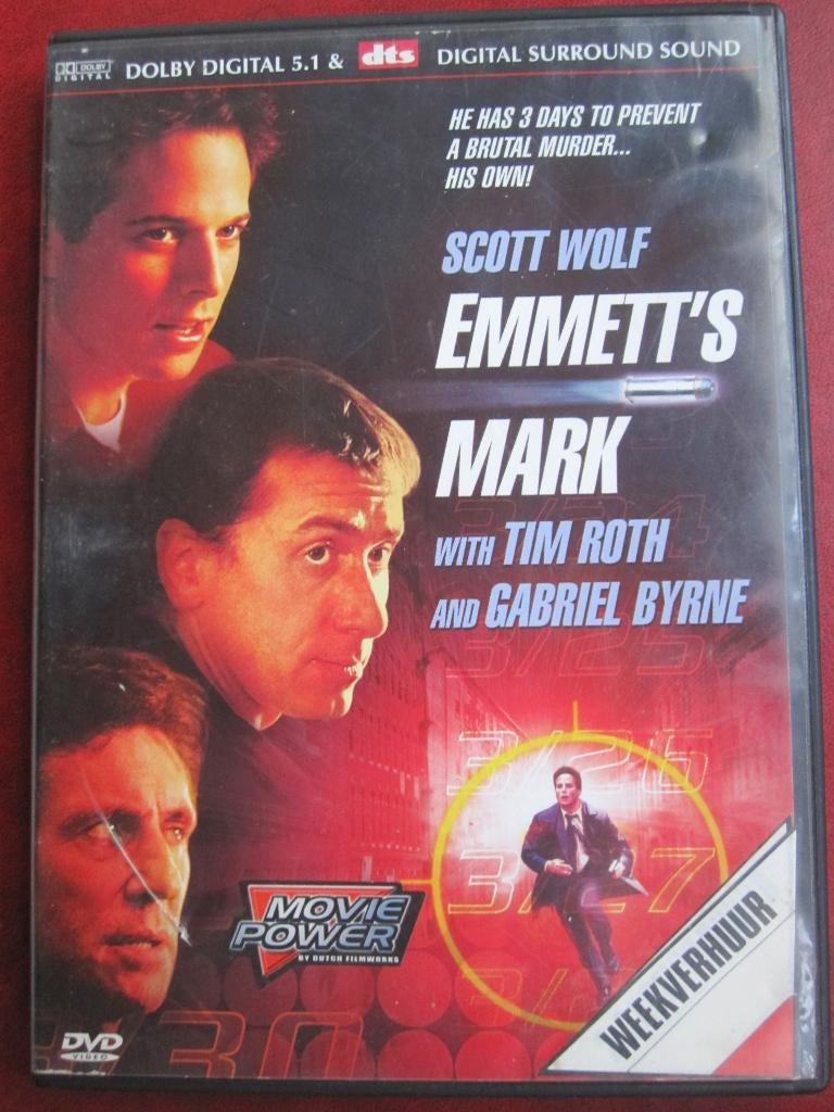 Emmett's Mark (2002), Cd's en Dvd's, Dvd's | Actie, Zo goed als nieuw, Actiethriller, Vanaf 12 jaar, Ophalen of Verzenden