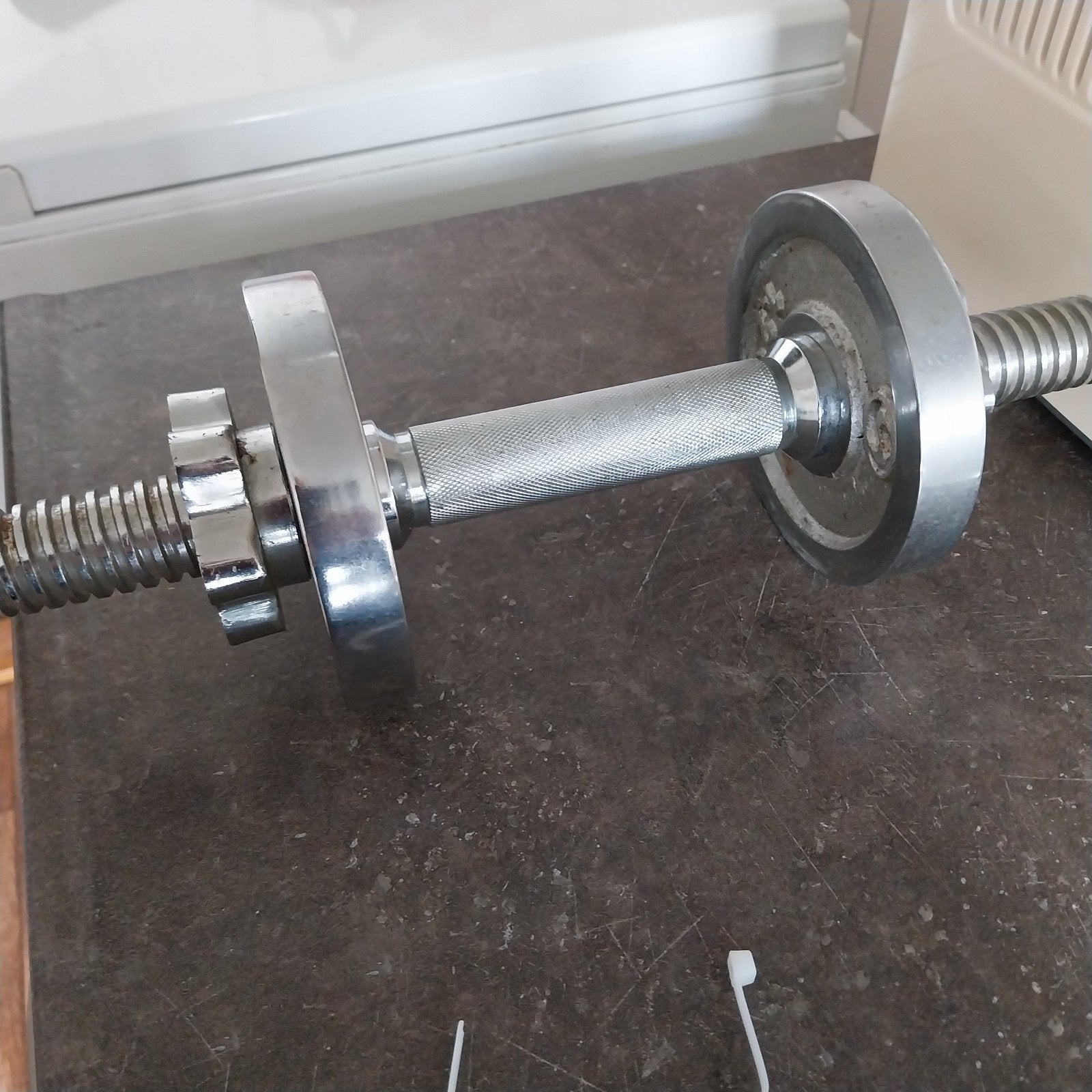 Verstelbare Dumbbell met 1.25kg Gewichten, Sport en Fitness, Ophalen, Gebruikt, Armen, Dumbbell