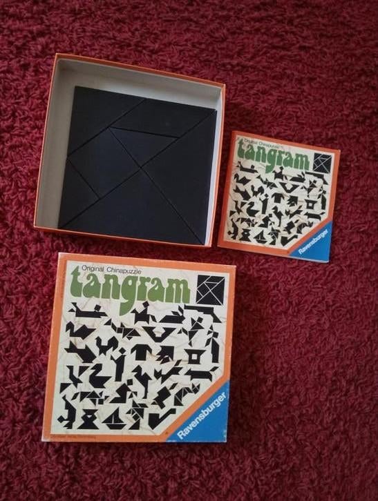 Ravensburger Tangram - Originele Chinapuzzel, Ophalen of Verzenden, Gebruikt, Overige typen