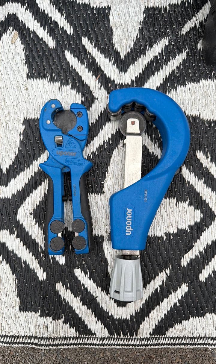 Uponor Perstang accessoires buiskniptang buissnijder, Ophalen of Verzenden, Zo goed als nieuw