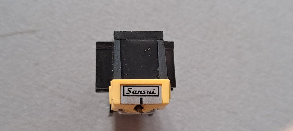 Sansui SC-34 element met vrijwel nieuwe originele naald, Ophalen of Verzenden, Zo goed als nieuw, Platenspeler-onderdeel, Overige merken
