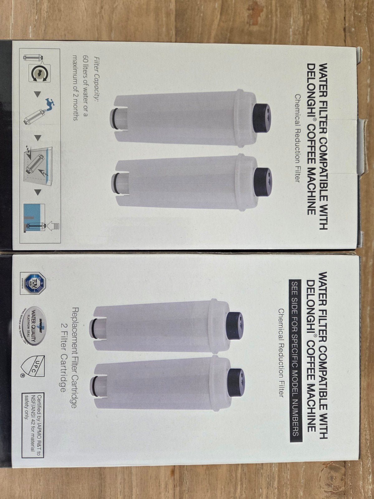 water filter 4 x, Ophalen of Verzenden, E27 (groot)