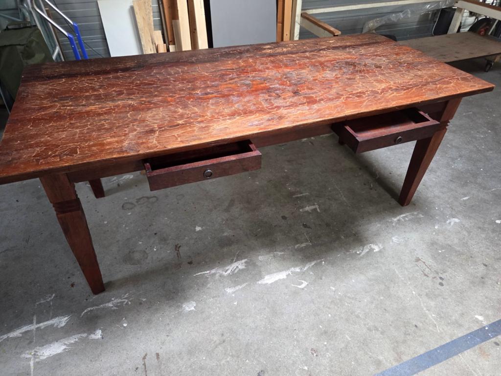 Mooie tafel, Ophalen