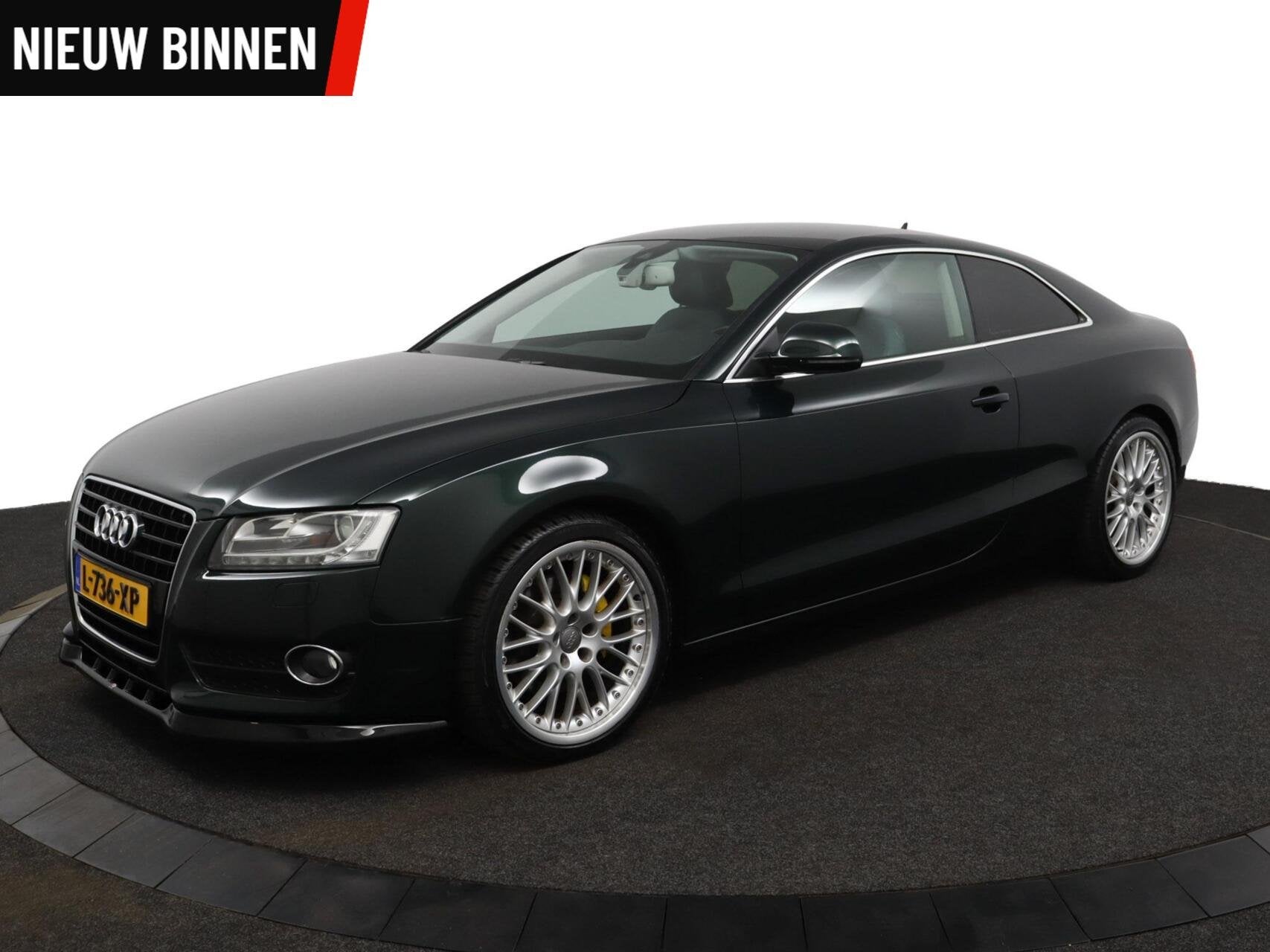 Audi A5 Coupé 3.2 FSI - Leder - Airco - Cruise - Velgen, Auto's, Gebruikt, 4 stoelen, Leder, Bedrijf