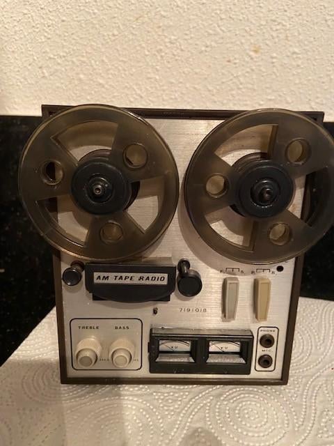 Vintage retro AM tape novalty radio transistor, Ophalen of Verzenden, Zo goed als nieuw, Transistorradio