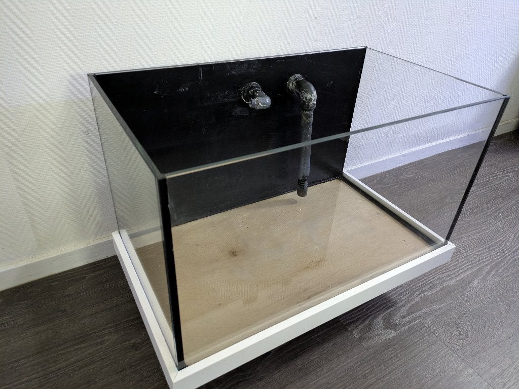 Aquascape aquarium 60x35x35, Ophalen, Gebruikt, Leeg aquarium, Overige merken