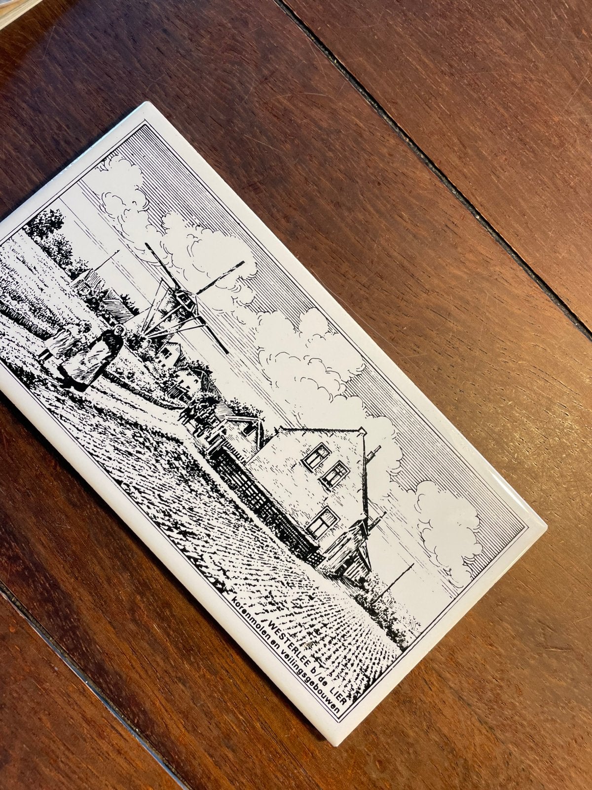 Tegeltje Westerlee b d Lier Korenmolen, Boeken, Ophalen of Verzenden, Zo goed als nieuw