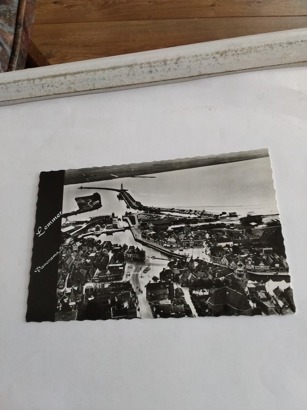 Zeldzame ansichtkaart Lemmer Panorama - Gelopen, Ophalen of Verzenden, Voor 1920, Gelopen, Friesland