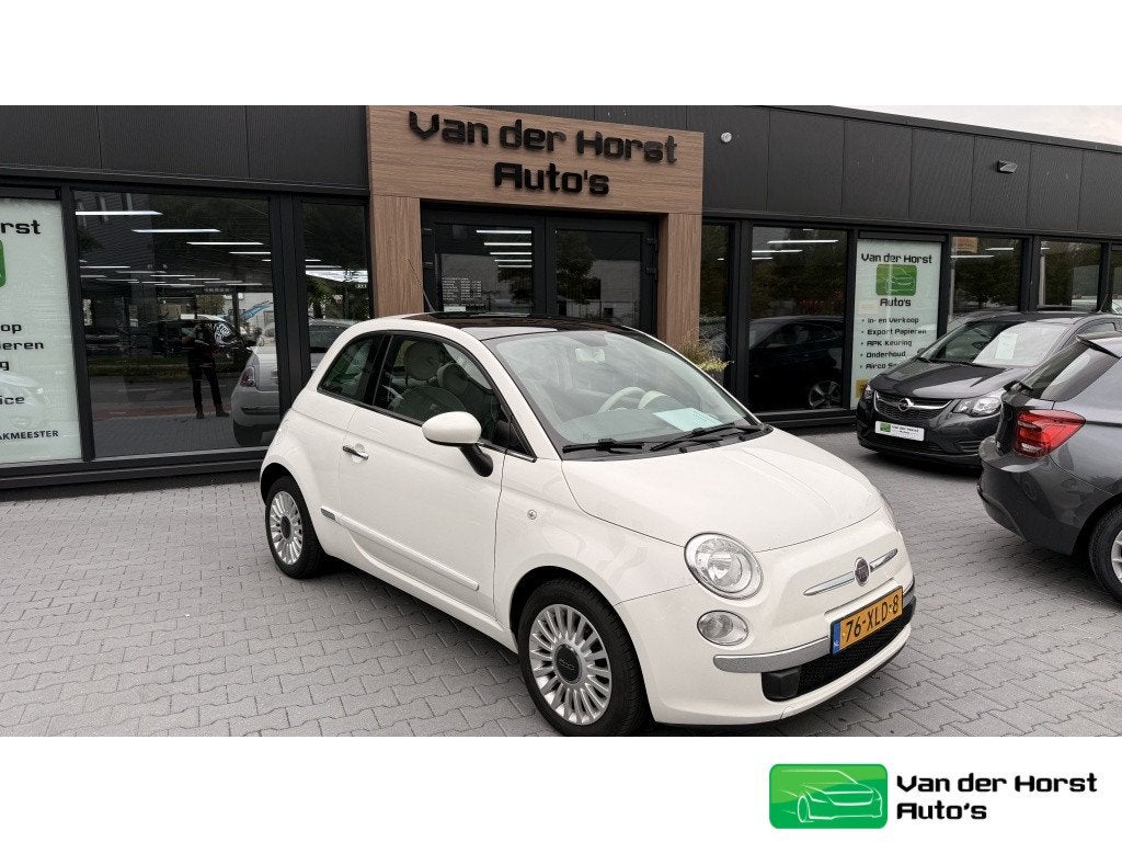Fiat 500 1.2 Lounge (bj 2012), Auto's, 21 km/l, Euro 5, Gebruikt, 1242 cc