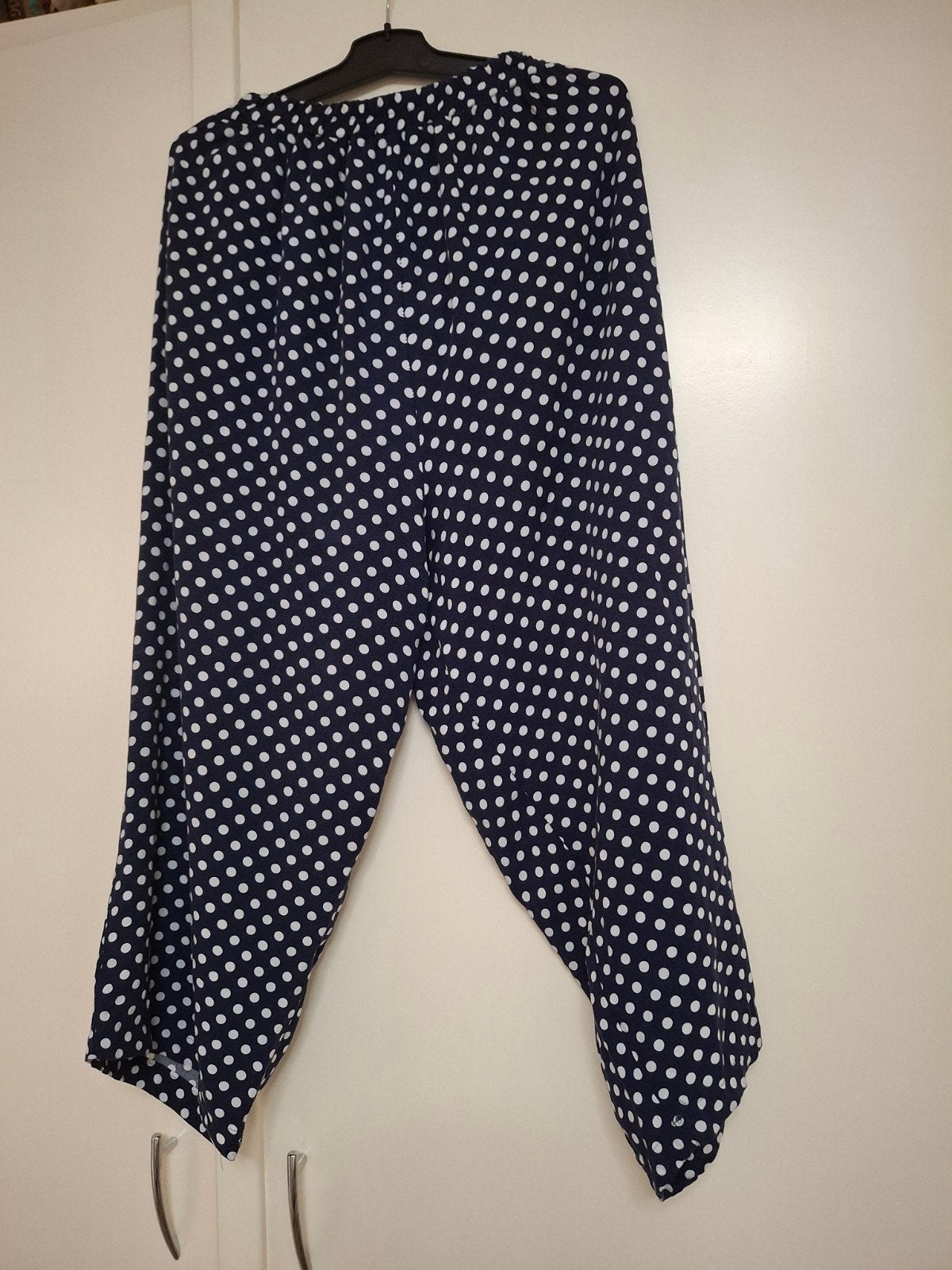 Magna dunne stof broek 56/58, Kleding | Dames, Blauw, Maat 46/48 (XL) of groter, Ophalen of Verzenden, Magna