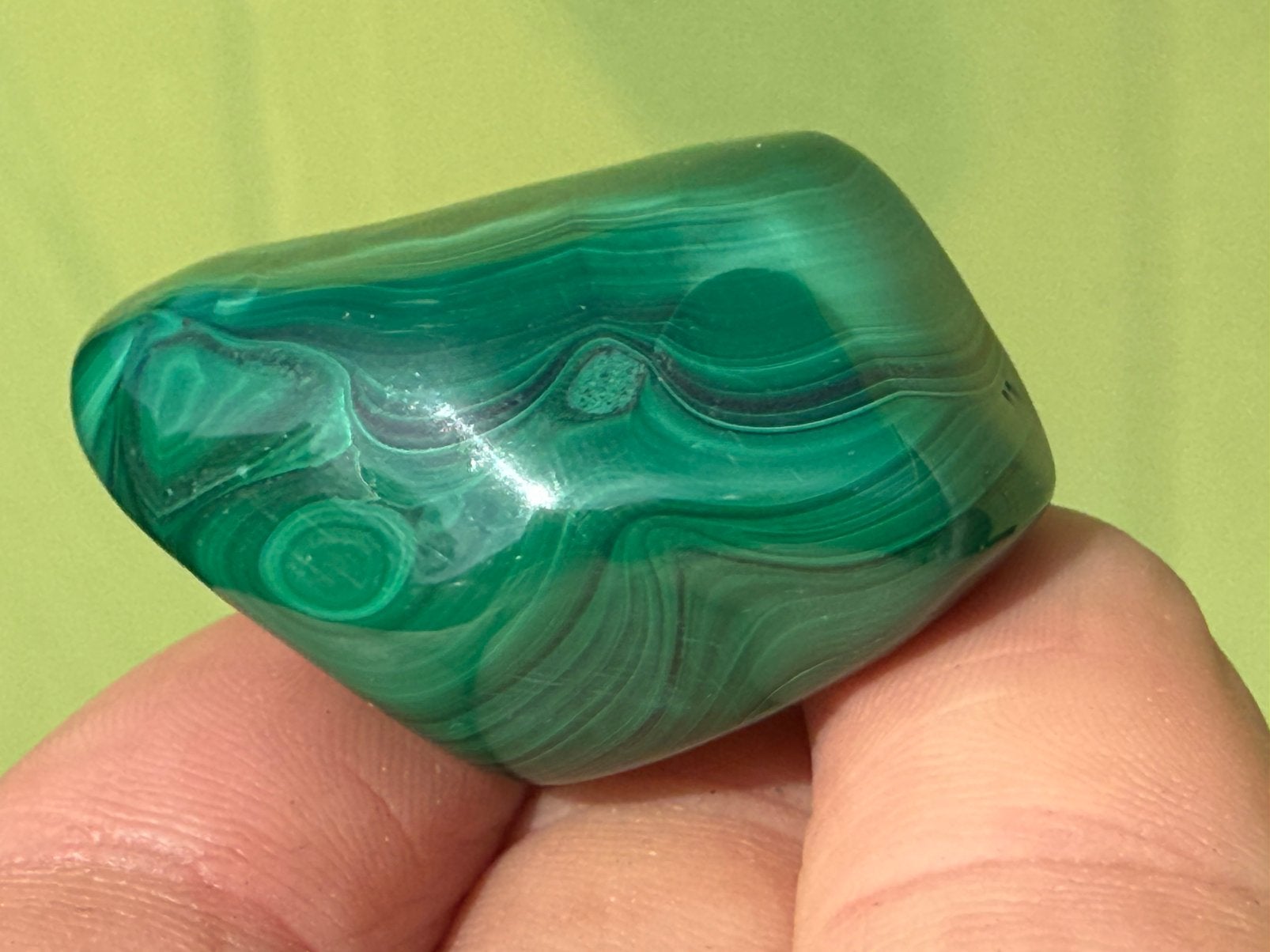 Malachiet broekzaksteen mineralen edelstenen, Ophalen of Verzenden, Mineraal
