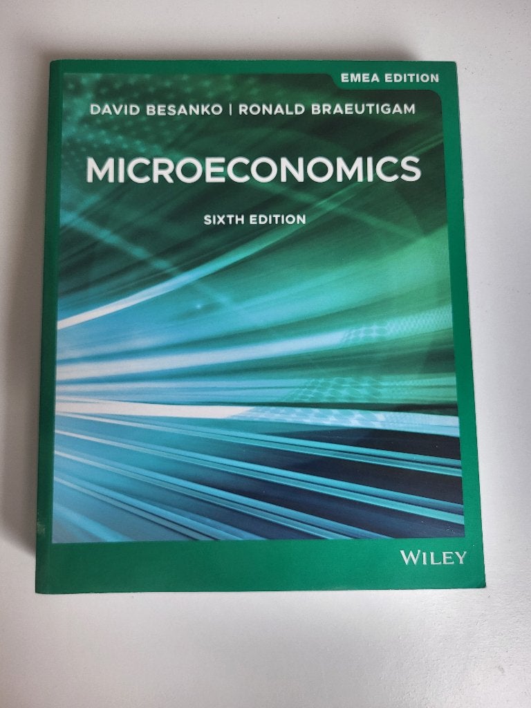 Microeconomics David Besanko, Ophalen, Gelezen, Economie en Marketing, David Besanko