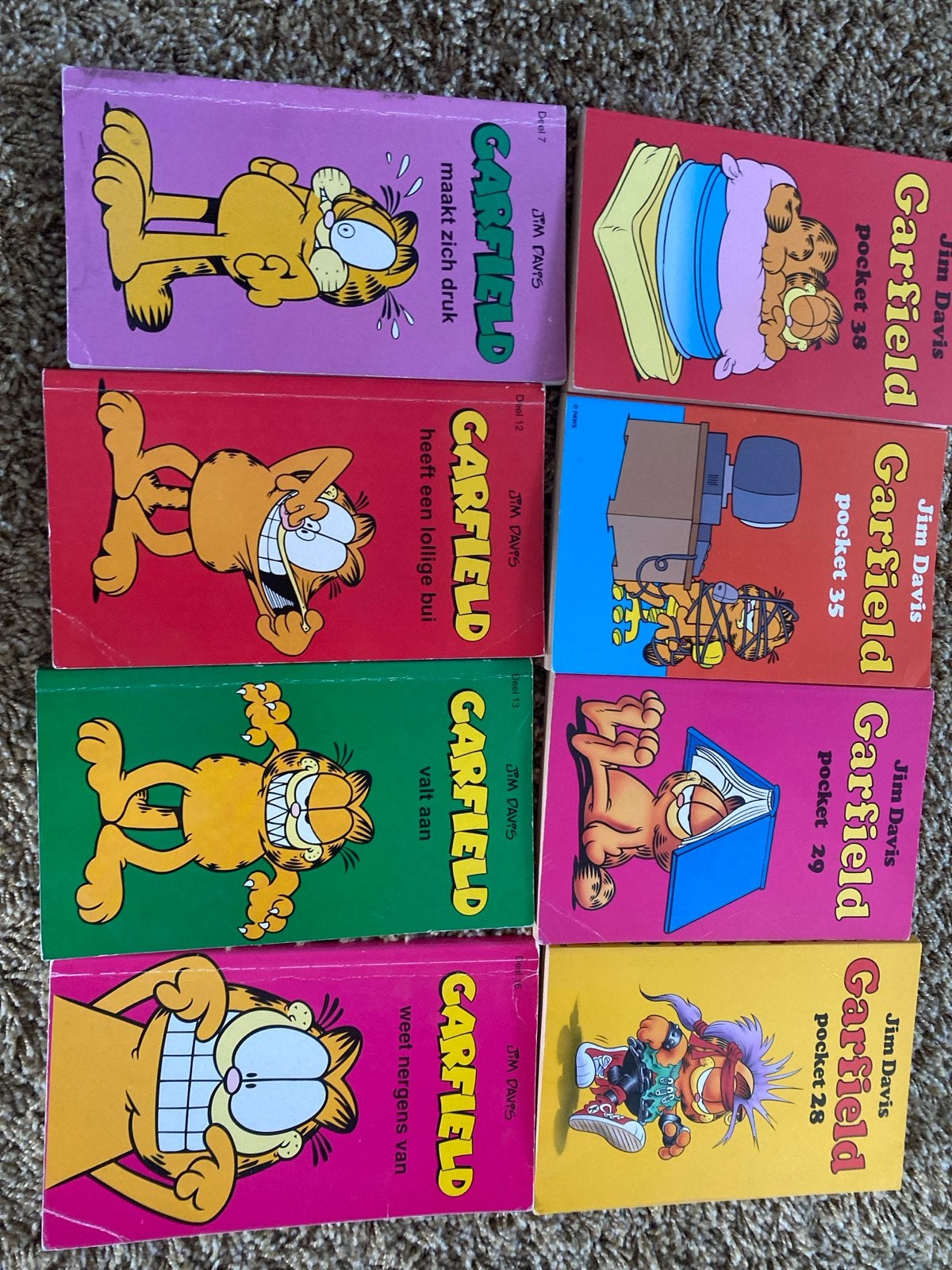 Garfield Pocket Stripboeken - Diverse delen, Meerdere stripboeken, Ophalen, Gelezen