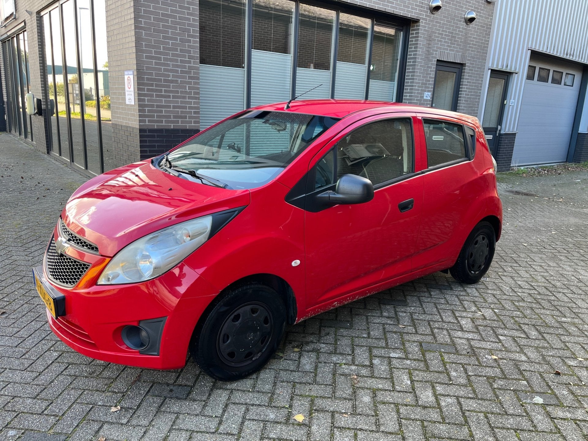 Chevrolet Spark 1.0 16V LS Bi-Fuel! Airco! Boekjes!, Auto's, Voorwielaandrijving, Euro 5, Stof, 4 cilinders