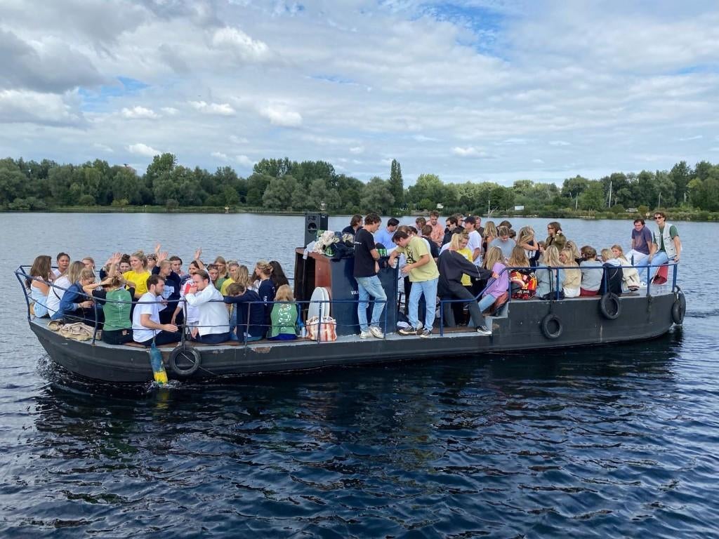 Uniek robuust schip / boot – 12m – direct inzetbaar, Watersport en Boten, Motorboten en Motorjachten, Ophalen, Gebruikt, Staal