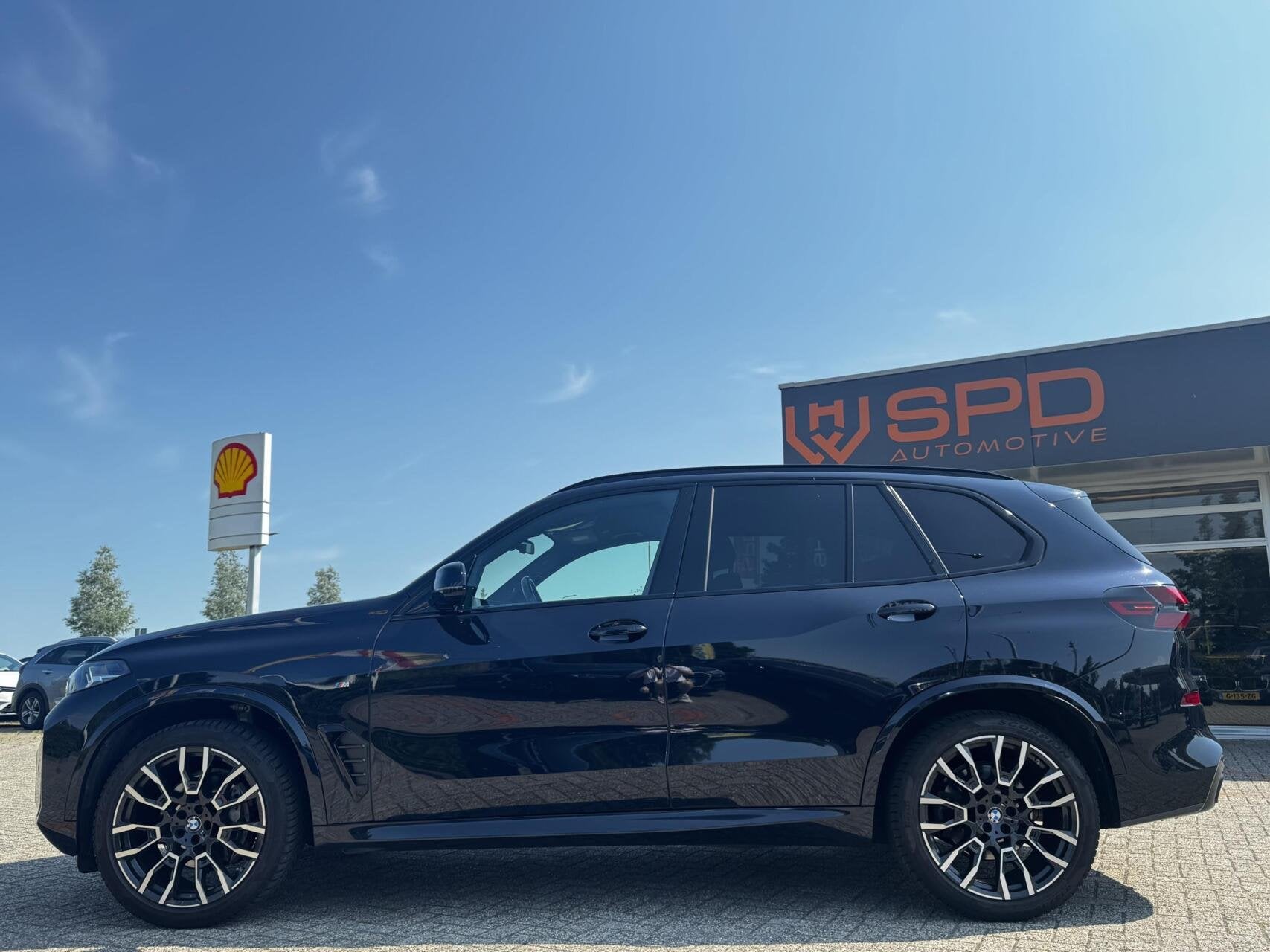 BMW X5 xDrive30d M-Sport|Matrix|21"|286PK|Leder|Memory|6Cili, Auto's, Automaat, Gebruikt, 2993 cc, Zwart