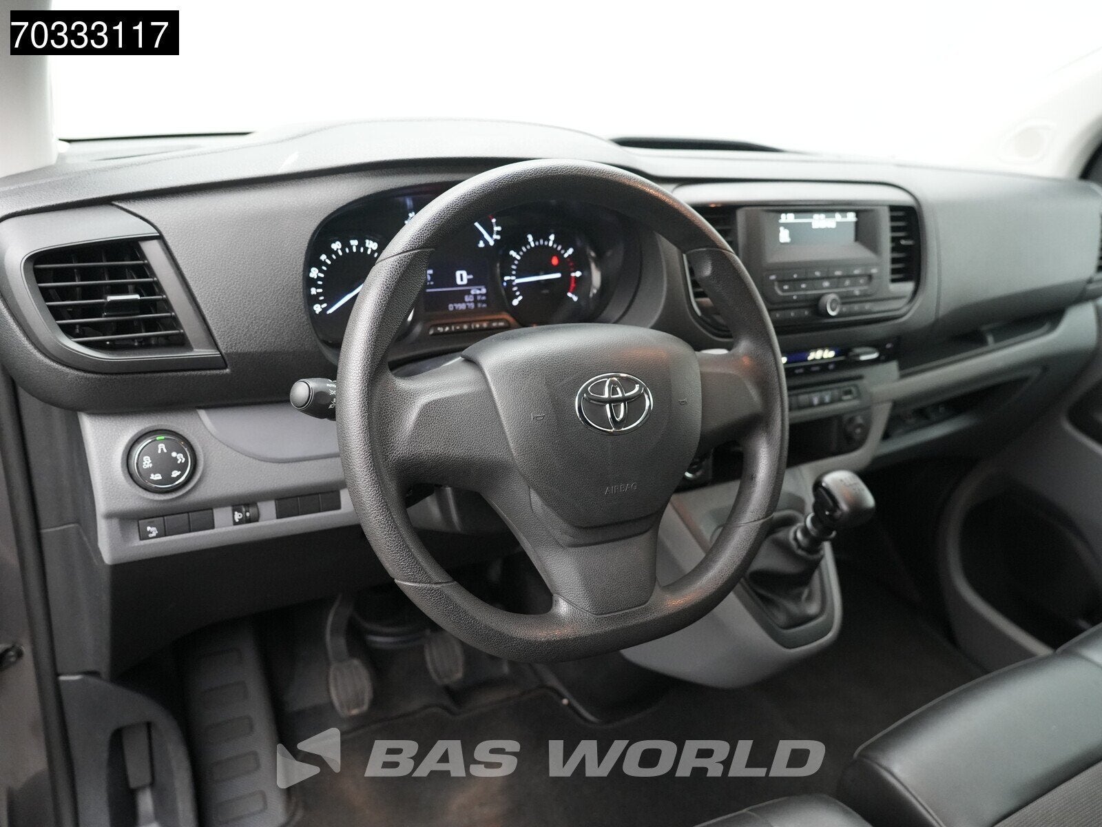 Toyota ProAce 116pk Dubbel Cabine 2x Schuifdeur L2H1 Airco r, Auto's, Stof, Euro 6, 4 cilinders, Bedrijf