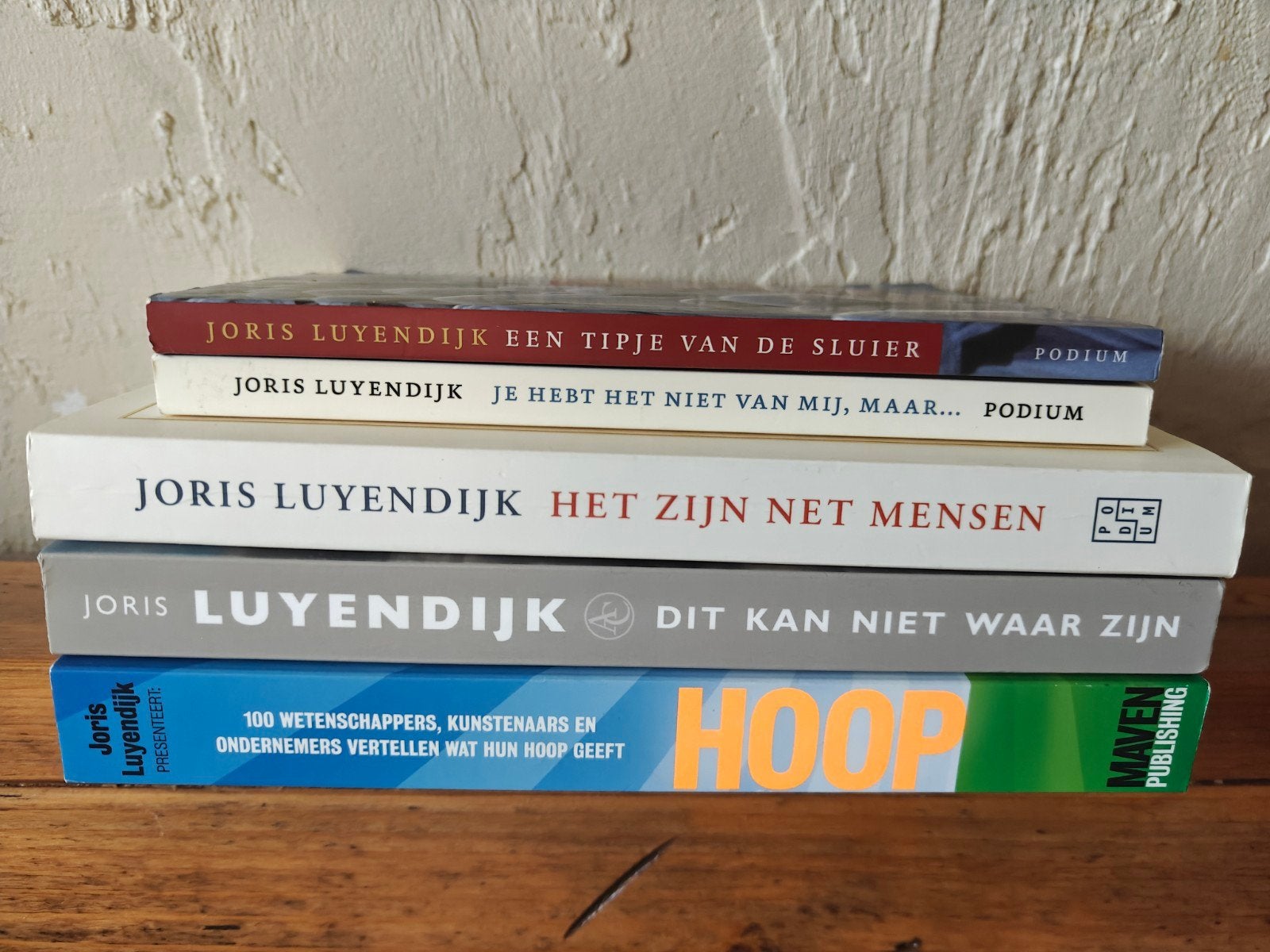 5 Boeken van Joris Luyendijk., Boeken, Ophalen of Verzenden, Nederland