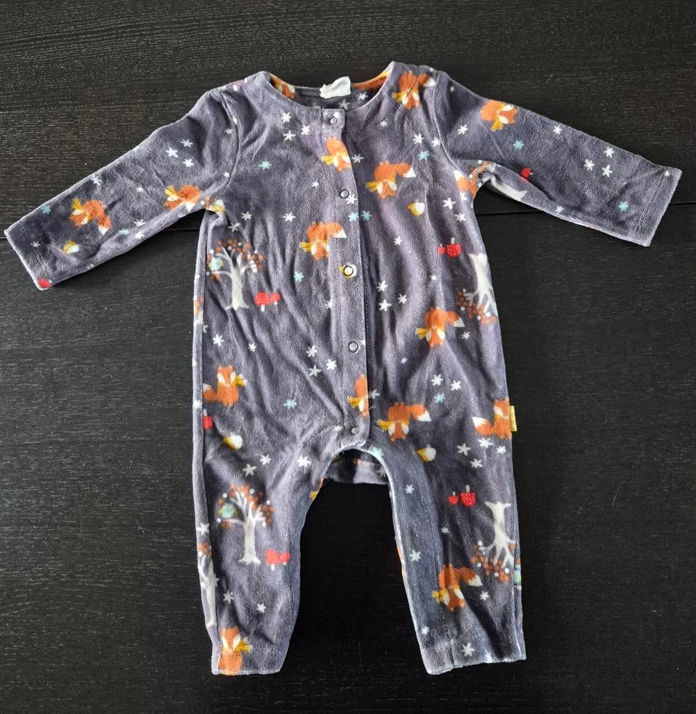 Zacht Hema boxpakje maat 62 met herfstprint, Jongetje of Meisje, Ophalen of Verzenden, Zo goed als nieuw, Hema