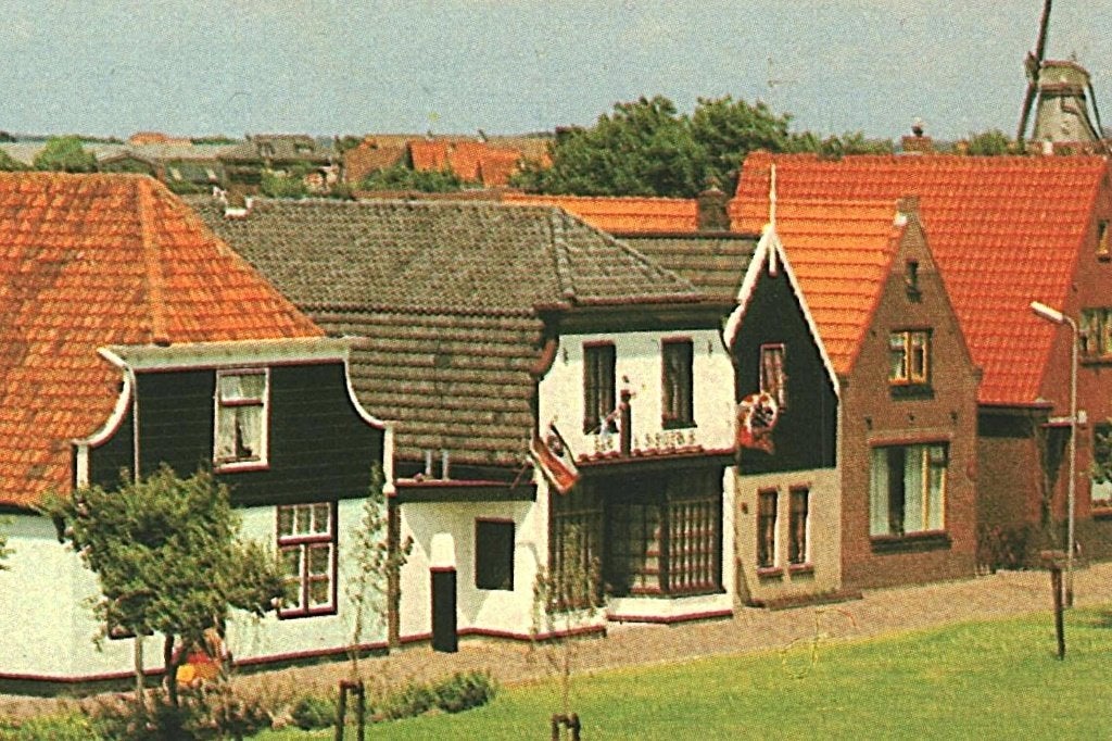 41271 Texel Oudeschild Nette oude kaart Onbeschreven, Ophalen of Verzenden, 1960 tot 1980, Waddeneilanden