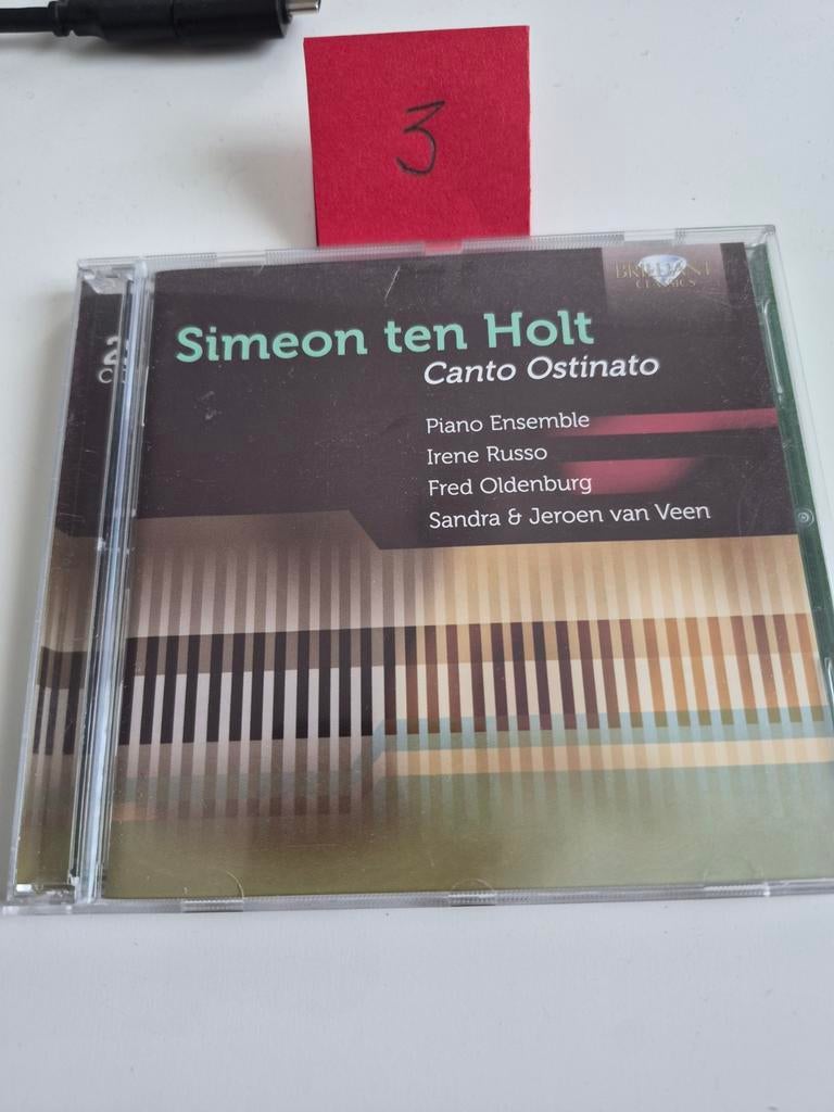 Simeon ten Holt - Canto Ostinato (2 CD's), Cd's en Dvd's, Cd's | Klassiek, Gebruikt, Orkest of Ballet, Modernisme tot heden, Boxset