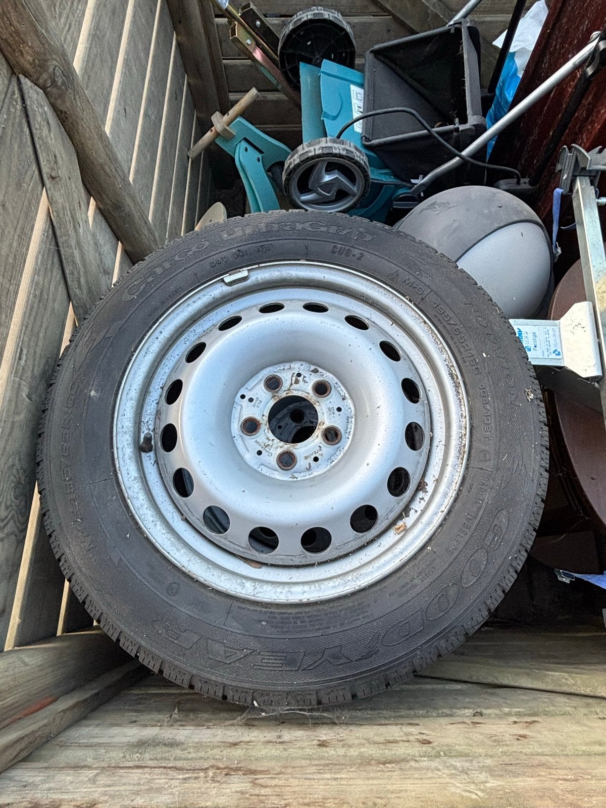 Winterset 195/65R16C voor Mercedes Vito, VW Caddy/Transporte, Ophalen, 16 inch, Banden en Velgen, Winterbanden