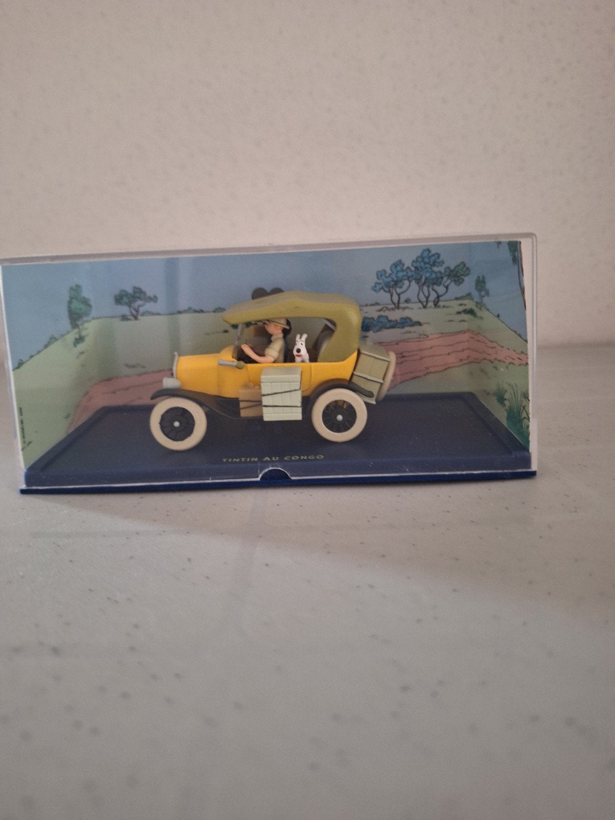 kuifje auto, Verzamelen, Stripfiguren, Ophalen of Verzenden, Kuifje, Zo goed als nieuw