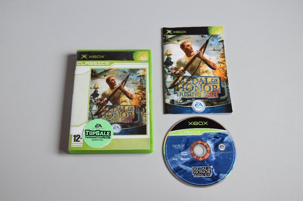 XBOX Original : Medal of Honor - Rising Sun [Classics], Gebruikt, Shooter, Ophalen of Verzenden, 3 spelers of meer