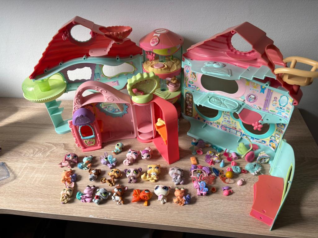 Little pet shop huizen en diertjes, Kinderen en Baby's, Ophalen of Verzenden, Gebruikt, Jongen of Meisje