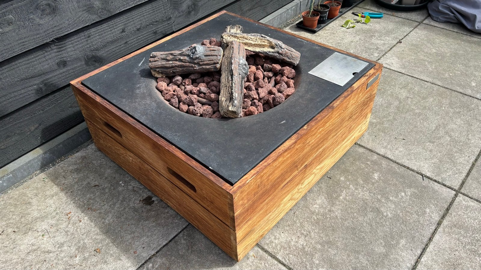 Happy Cocooning vuurtafel - zo goed als nieuw, Ophalen, Zo goed als nieuw