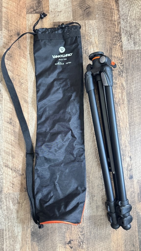 Vanguard Alta Pro 263AT Statief met Draagtas, Audio, Tv en Foto, Ophalen, Gebruikt, Spiegelreflex, Overige Merken