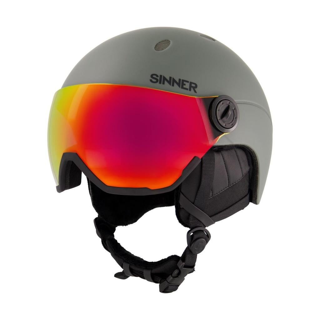 ✅NIEUW✅ Sinner Titan Visor skihelm - Mat Mosgroen, Overige merken, Overige typen, Nieuw, Ophalen of Verzenden