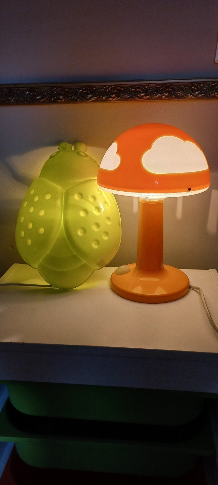 IKEA Kinderlampen / oranje lamp gereserveerd, Gebruikt, 75 tot 100 cm, Minder dan 50 cm, Ophalen