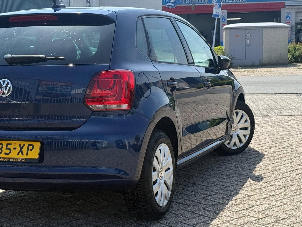 Volkswagen Polo 1.2 TSI Comfortline#NweKetting#Airco#Cruis, Voorwielaandrijving, Euro 5, 4 cilinders, Blauw
