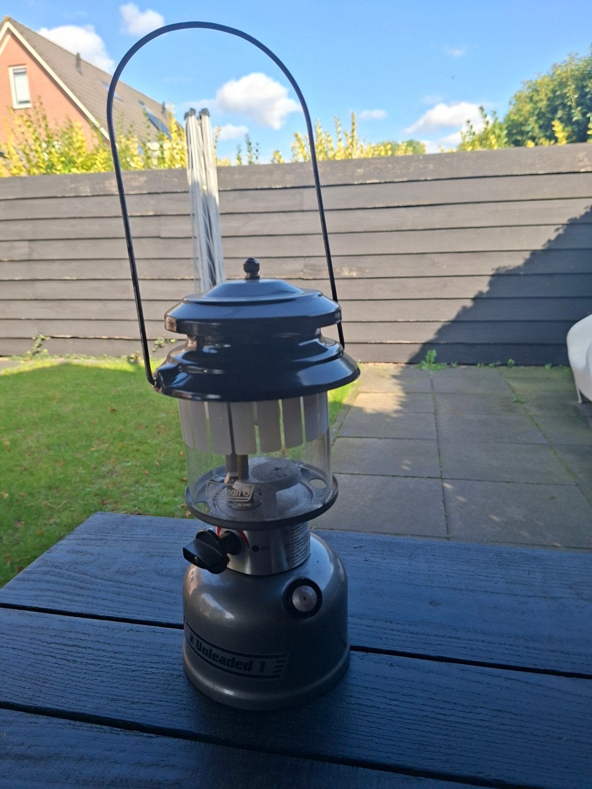 Coleman Unleaded 1 Benzine Lantaarn - Perfect voor Camping, Ophalen