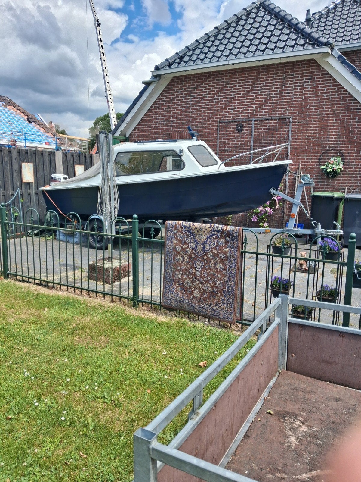 vis toer boot, Watersport en Boten, Ophalen, Gebruikt, Tot 10 pk, 5 m