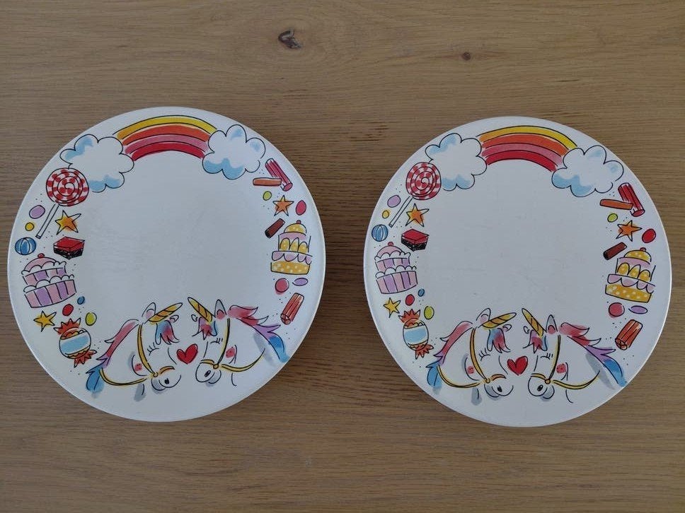 Blond Amsterdam bord Unicorn, Ophalen of Verzenden, Aardewerk, Bord(en)