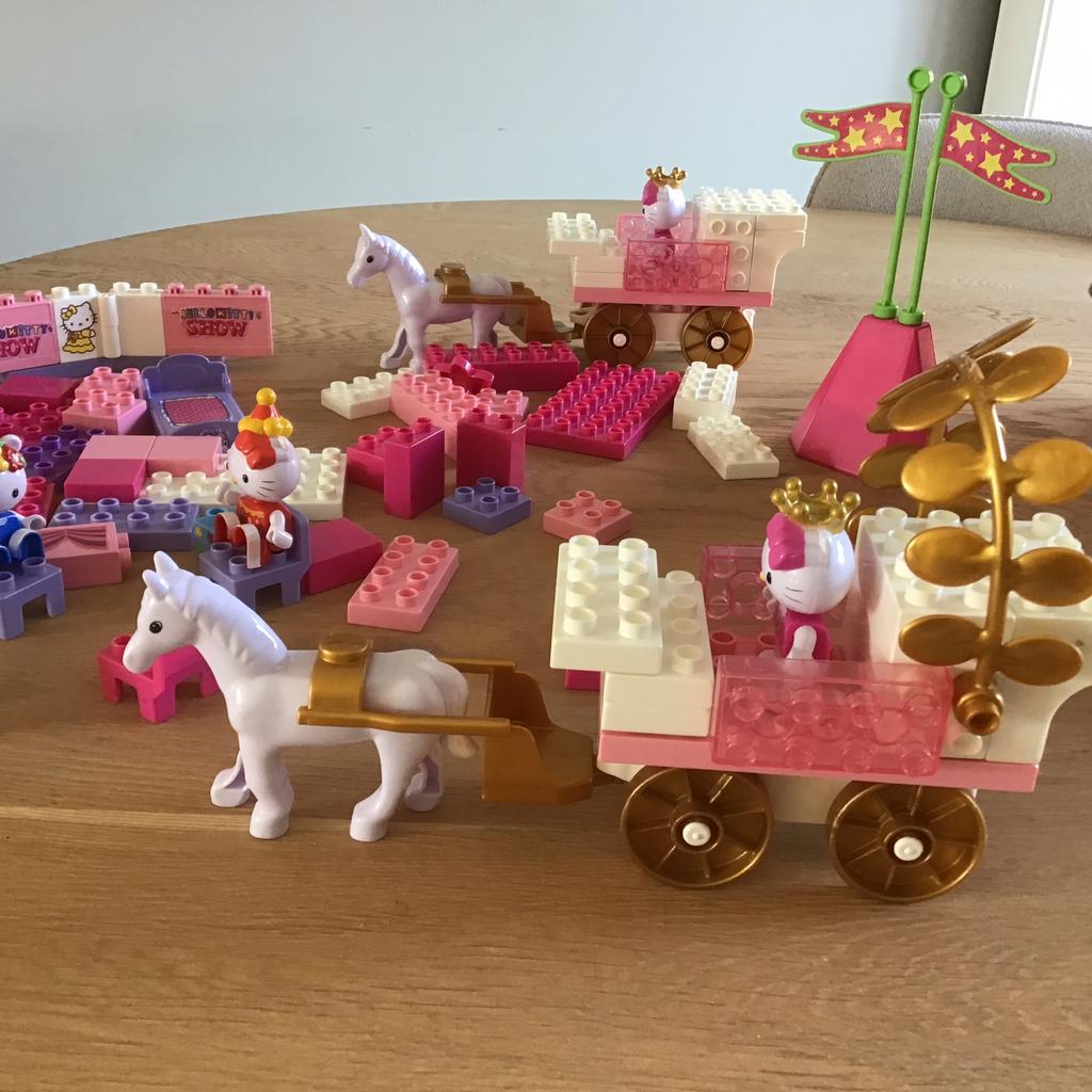 Hello Kitty duplo, Ophalen, Gebruikt, Duplo