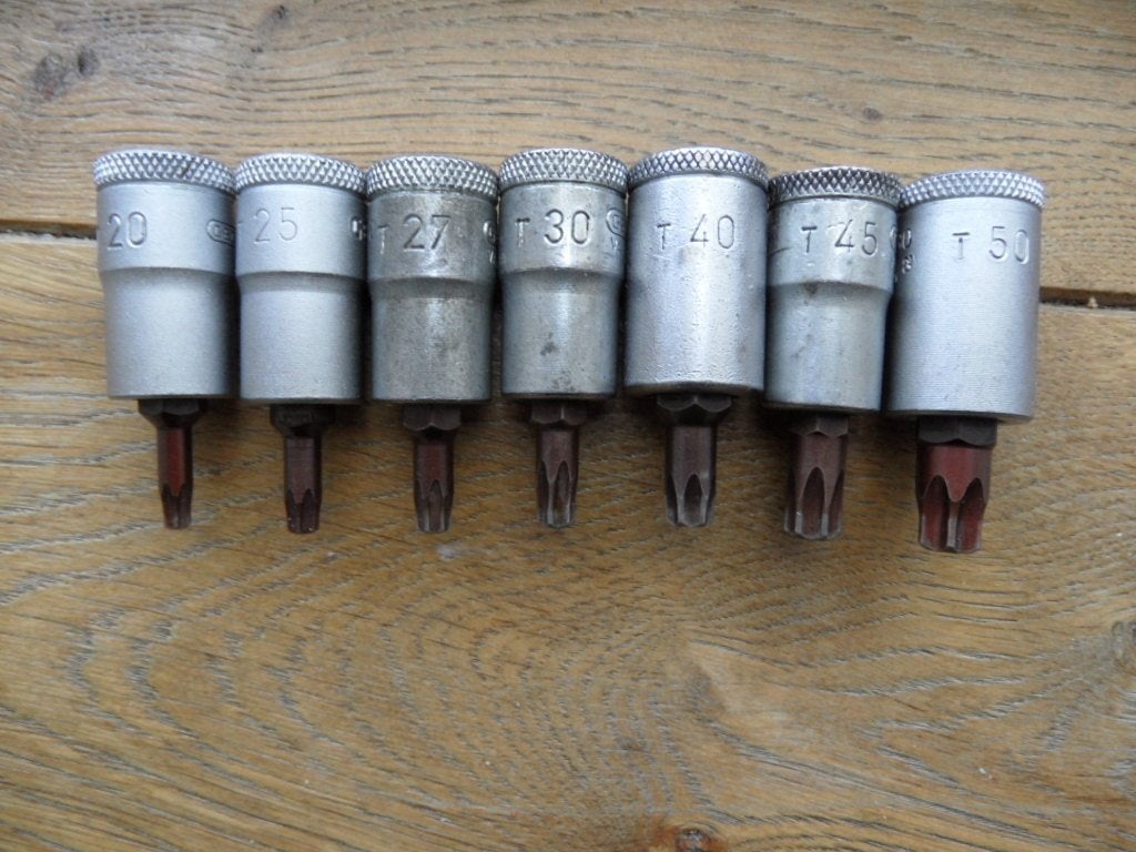 GEDORE ITX 30 torx doppen inwendig 3/8, Ophalen of Verzenden, Zo goed als nieuw